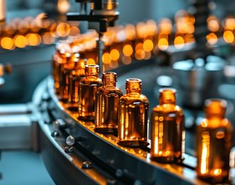 machine-with-many-orange-bottles-it-that-are-made-by-company